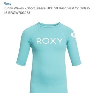 Roxy Funny Waves Short Sleeve Rash vest Medium